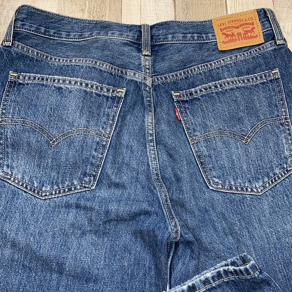 Levi’s low pro straight jeans new tags size 30 distressed - Picture 6 of 8